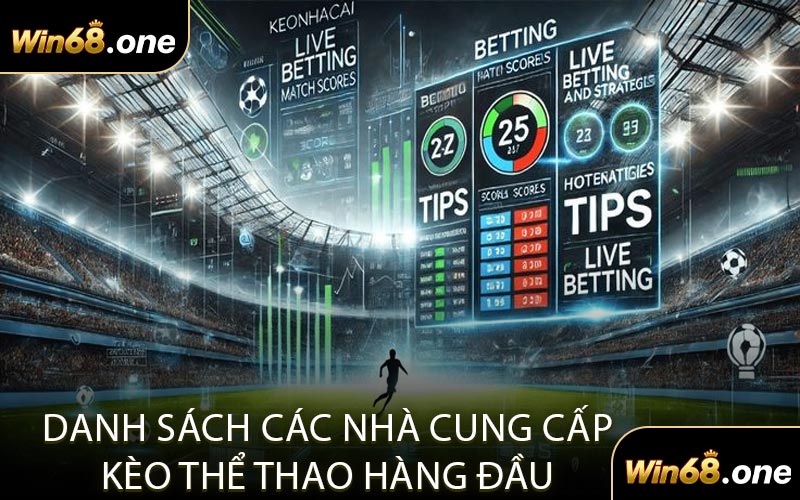 Danh Sách Các Nhà Cung Cấp Kèo Thể Thao Hàng Đầu