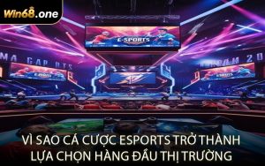 Vì sao cá cược esports trở thành lựa chọn hàng đầu thị trường